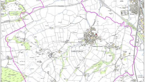 Map of school catchment area