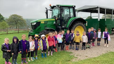 Children at the Farm